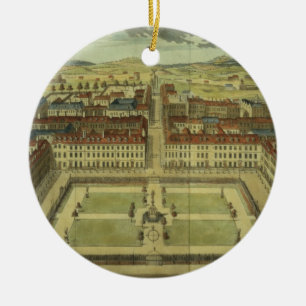 Soho or King's Square, for 'Stow's Survey of Londo Ceramic Tree Decoration