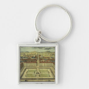Soho or King's Square, for 'Stow's Survey of Londo Key Ring