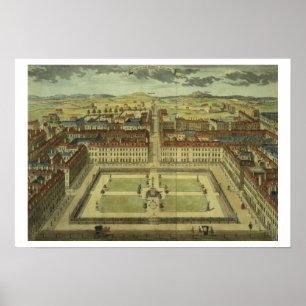 Soho or King's Square, for 'Stow's Survey of Londo Poster