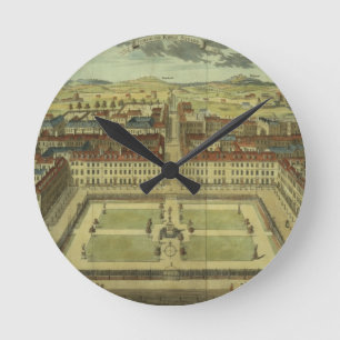 Soho or King's Square, for 'Stow's Survey of Londo Round Clock