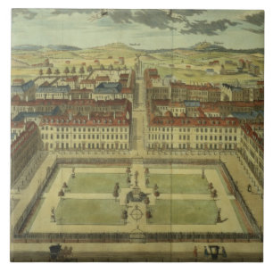 Soho or King's Square, for 'Stow's Survey of Londo Tile