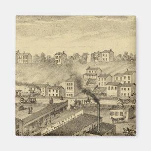 Soho Saw and Planing Mills and Barge Yards Magnet