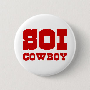 SOI COWBOY 6 CM ROUND BADGE