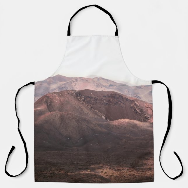 SOIL MOUNTAINS DURING DAY APRON (Front)