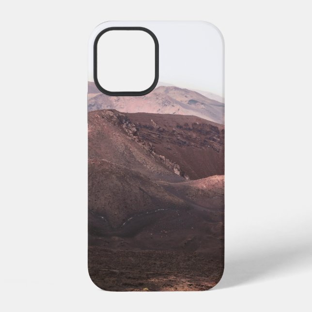 SOIL MOUNTAINS DURING DAY iPhone CASE (Back)