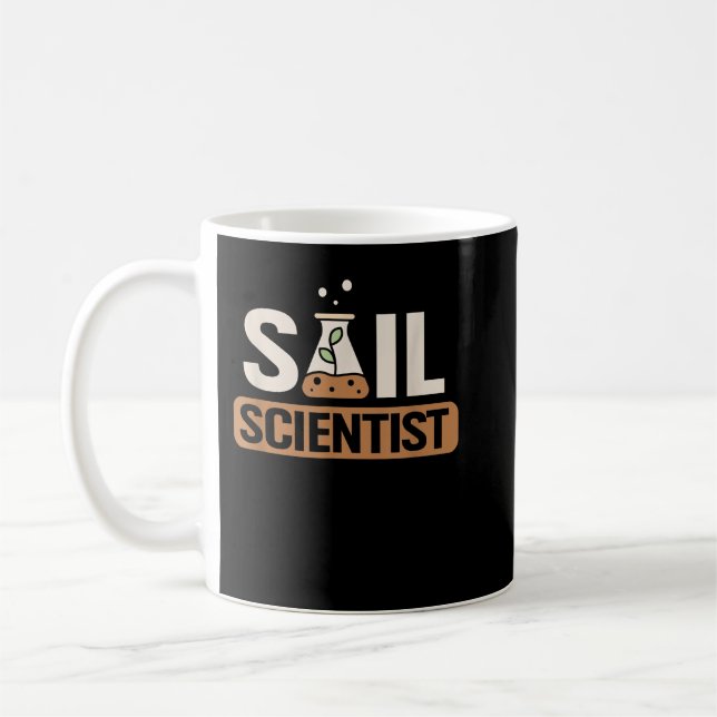 Soil Scientist Farmer Soil Science Agriculturists  Coffee Mug (Left)