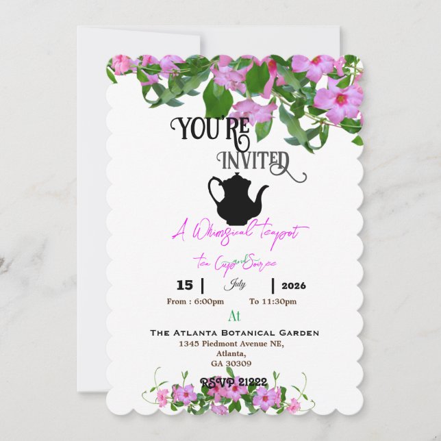  Soirée Invitation (Front)