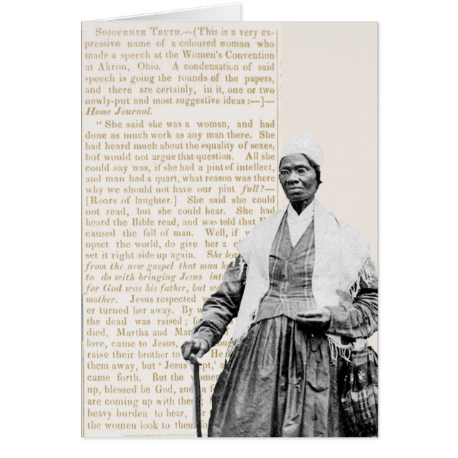 Sojourner Truth - Women's Rights (Front)