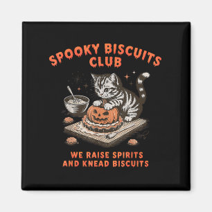 Soky Biscuits Club Cat Halloween Baking Magnet