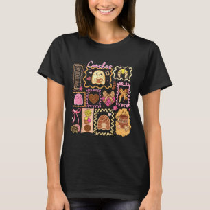Soky Conchas Ghost Halloween Mexican Pan Dulce Gir T-Shirt