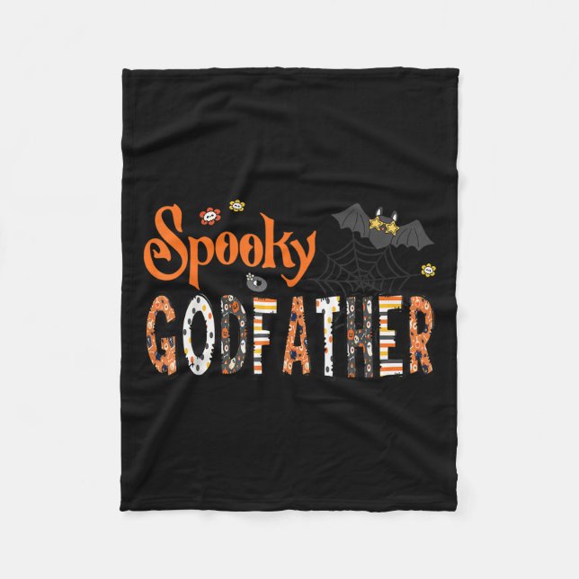 Soky Godfather Halloween One Soky Godfather Life  Fleece Blanket (Front)