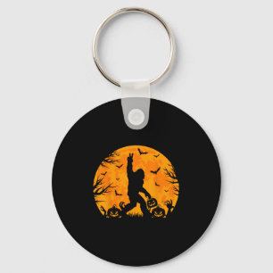 Soky Halloween Bigfoot Pumpkin Funny Halloween Sas Key Ring