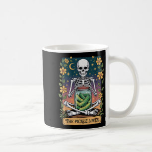 Soky Halloween Skeleton Holding Ckle Lover Tarot C Coffee Mug