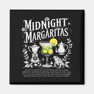 Soky Midnight Margaritas Funny Halloween Drink  Magnet