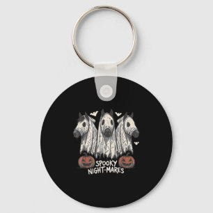 Soky Night-mares Halloween Horse Ghost Funny Soky Key Ring