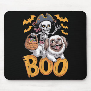 Soky Peke Costume On Boo Pekingese Halloween Mouse Pad