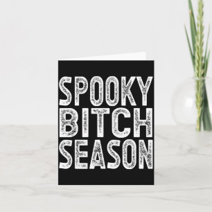 Soky Season Retro Halloween Witch Quote Saying Gif Card