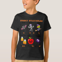 Soky Syllables Teacher Funny Halloween Educational