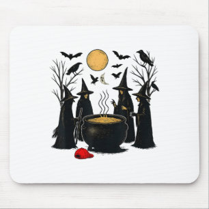 Soky Witch Halloween Anti Trump Feminist Women Rig Mouse Pad