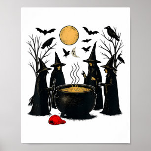 Soky Witch Halloween Anti Trump Feminist Women Rig Poster