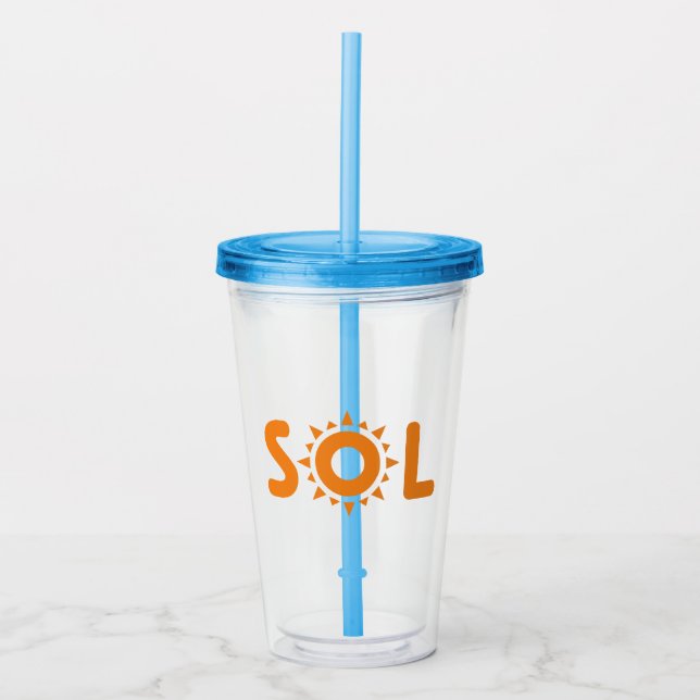 Sol Acrylic Tumbler (Front)