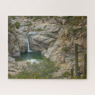 Sol de Mayo Waterfall    Santiago, Mexico Jigsaw Puzzle