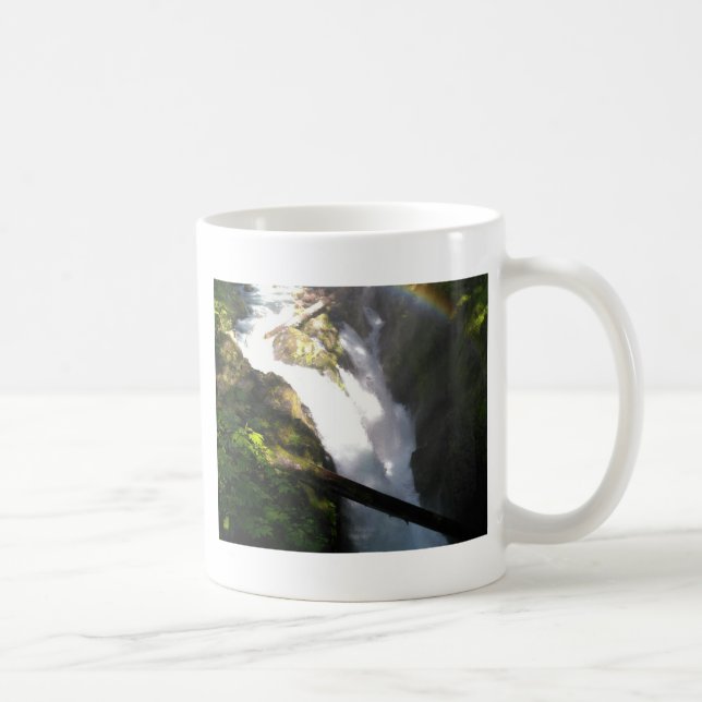 Sol Duc Falls Olympic National Park Coffee Mug (Right)