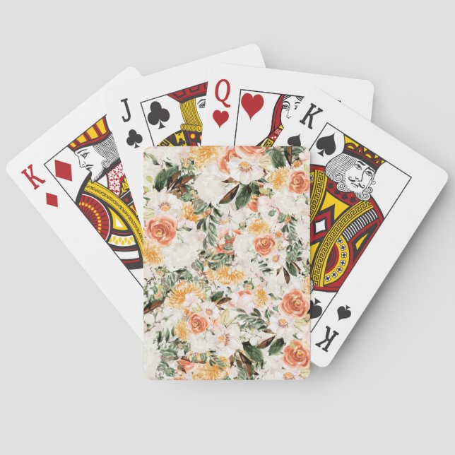Sol Flower Sun City Playing Cards (Back)