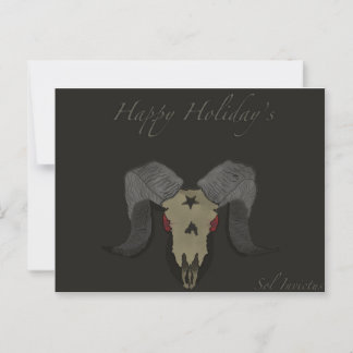 Sol Invictus Holiday Card
