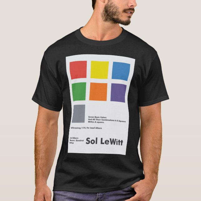 Sol Lewitt For Josef Albers Classic T-Shirt (Front)