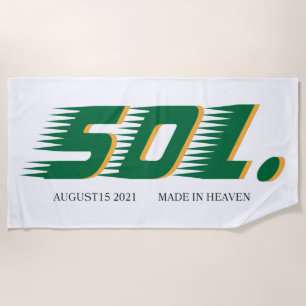 SOL. Racing towel バスタオル
