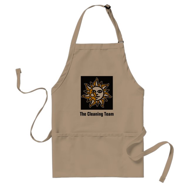 sol, The Cleaning Team Standard Apron (Front)