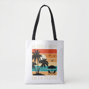 Sol y Sombras: The Playa Lounge Tote Bag