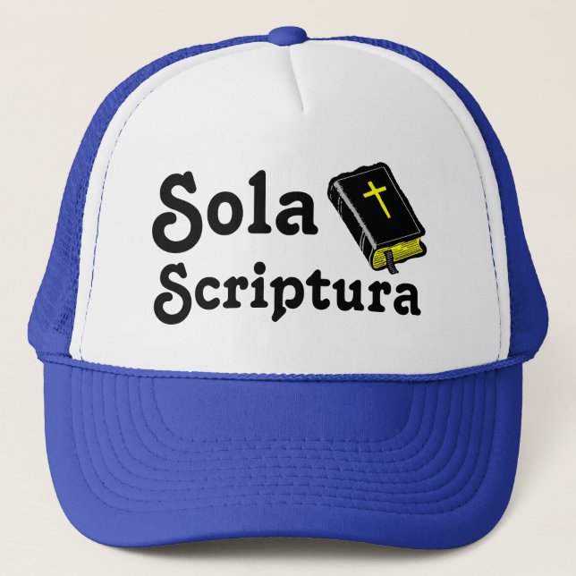 Sola Scriptura Trucker Hat (Front)