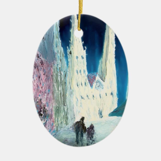 Solace Ceramic Tree Decoration (Front)