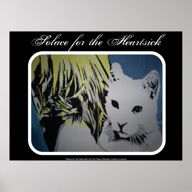 'Solace for the Heartsick' Poster (Front)