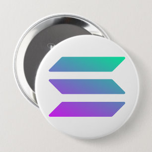 Solana 10 Cm Round Badge