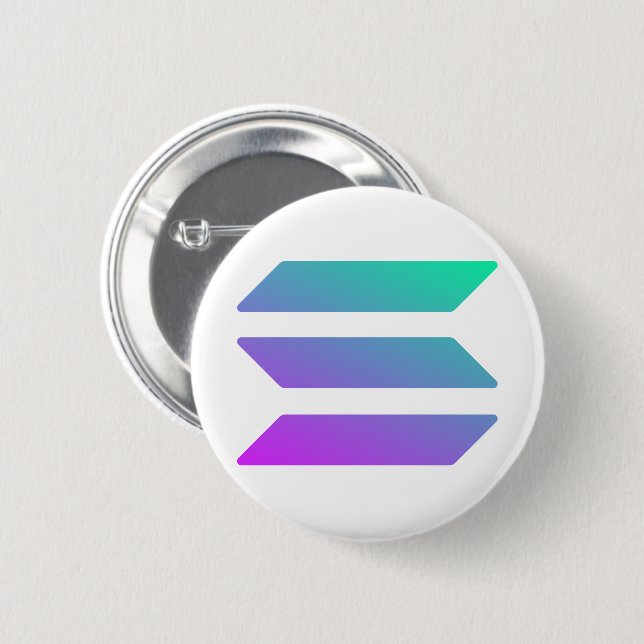 Solana 6 Cm Round Badge (Front & Back)