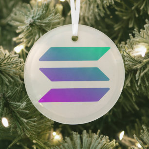 Solana Glass Tree Decoration