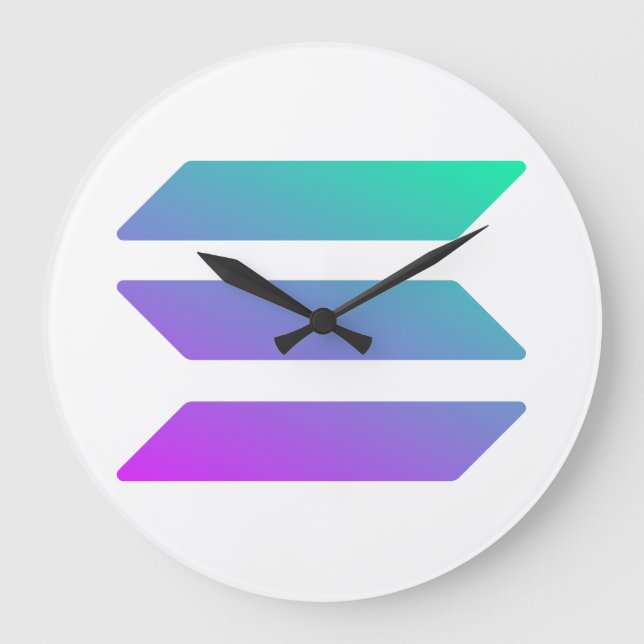 Solana Large Clock (Front)