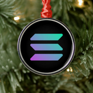 Solana Metal Ornament
