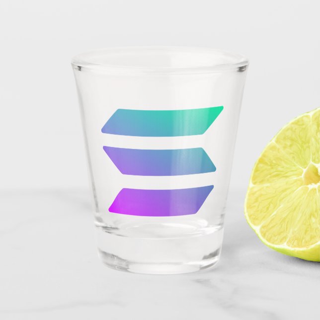 Solana Shot Glass (Front)