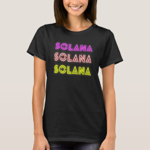 Solana Summer Cool Crypto Investing T-Shirt