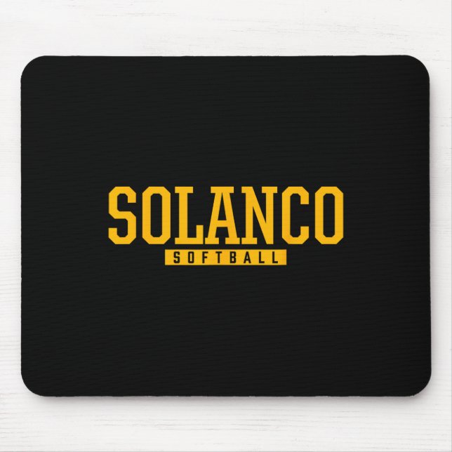 Solanco High School Softball  Mouse Pad (Front)