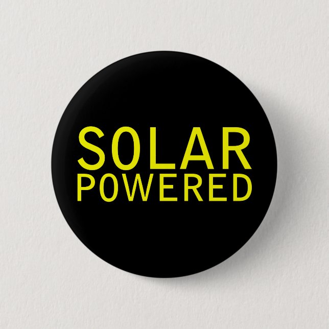 solar 6 cm round badge (Front)