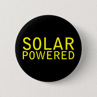 solar 6 cm round badge