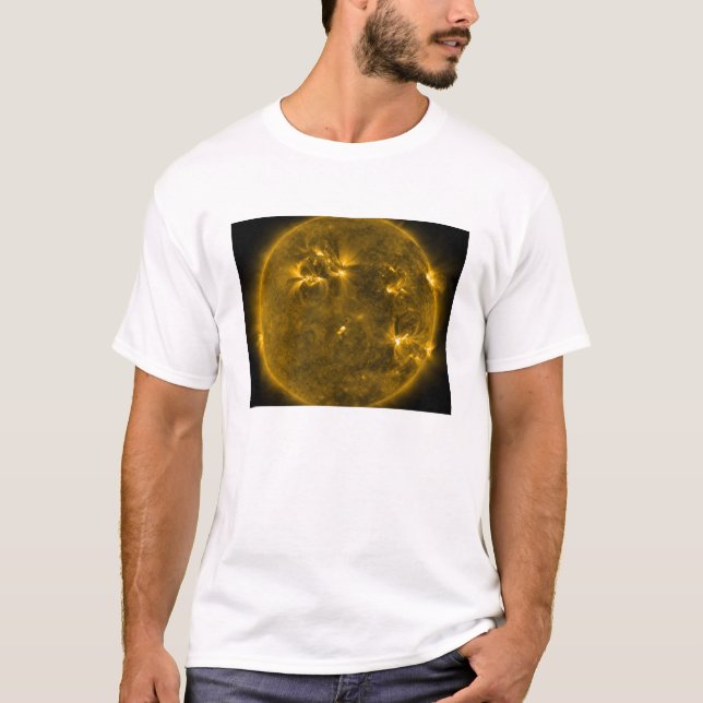 Solar activity on the Sun 4 T-Shirt (Front)