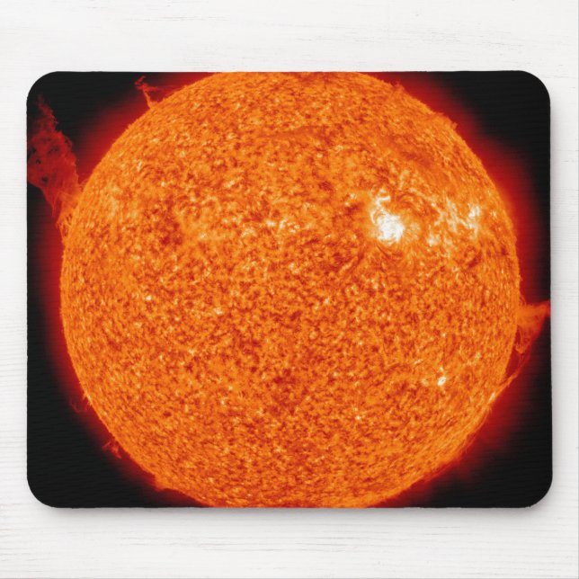 Solar activity on the Sun Mouse Pad (Front)