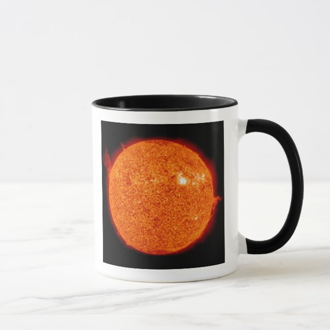 Solar activity on the Sun Mug (Right)