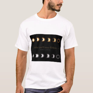 Solar and Lunar Eclipse  T-Shirt